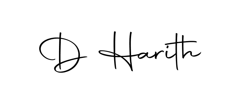 Design your own signature with our free online signature maker. With this signature software, you can create a handwritten (Autography-DOLnW) signature for name D Harith. D Harith signature style 10 images and pictures png