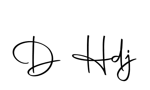 Similarly Autography-DOLnW is the best handwritten signature design. Signature creator online .You can use it as an online autograph creator for name D Hdj. D Hdj signature style 10 images and pictures png