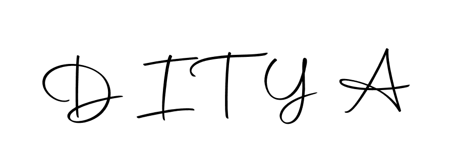 This is the best signature style for the D I T Y A name. Also you like these signature font (Autography-DOLnW). Mix name signature. D I T Y A signature style 10 images and pictures png