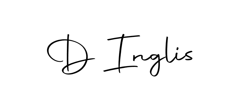 Make a beautiful signature design for name D Inglis. With this signature (Autography-DOLnW) style, you can create a handwritten signature for free. D Inglis signature style 10 images and pictures png