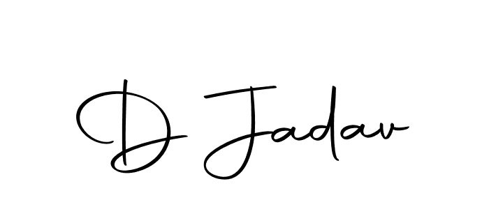 Make a short D Jadav signature style. Manage your documents anywhere anytime using Autography-DOLnW. Create and add eSignatures, submit forms, share and send files easily. D Jadav signature style 10 images and pictures png