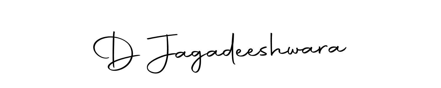 Create a beautiful signature design for name D Jagadeeshwara. With this signature (Autography-DOLnW) fonts, you can make a handwritten signature for free. D Jagadeeshwara signature style 10 images and pictures png