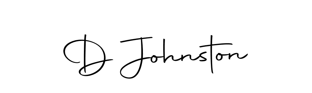 You should practise on your own different ways (Autography-DOLnW) to write your name (D Johnston) in signature. don't let someone else do it for you. D Johnston signature style 10 images and pictures png