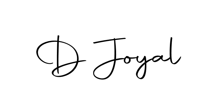 How to make D Joyal signature? Autography-DOLnW is a professional autograph style. Create handwritten signature for D Joyal name. D Joyal signature style 10 images and pictures png