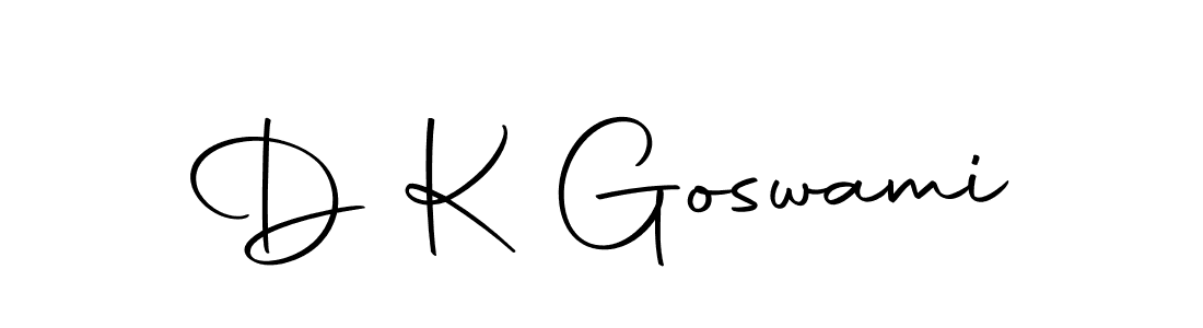 How to make D K Goswami name signature. Use Autography-DOLnW style for creating short signs online. This is the latest handwritten sign. D K Goswami signature style 10 images and pictures png