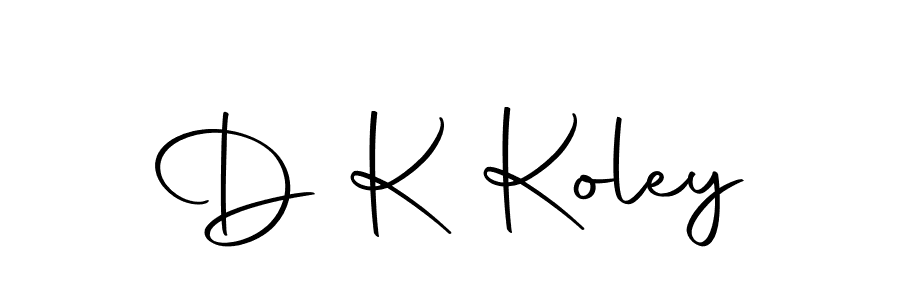 if you are searching for the best signature style for your name D K Koley. so please give up your signature search. here we have designed multiple signature styles  using Autography-DOLnW. D K Koley signature style 10 images and pictures png