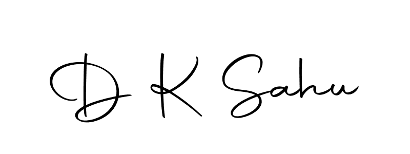 Create a beautiful signature design for name D K Sahu. With this signature (Autography-DOLnW) fonts, you can make a handwritten signature for free. D K Sahu signature style 10 images and pictures png