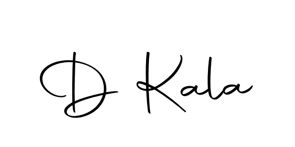 How to make D Kala signature? Autography-DOLnW is a professional autograph style. Create handwritten signature for D Kala name. D Kala signature style 10 images and pictures png