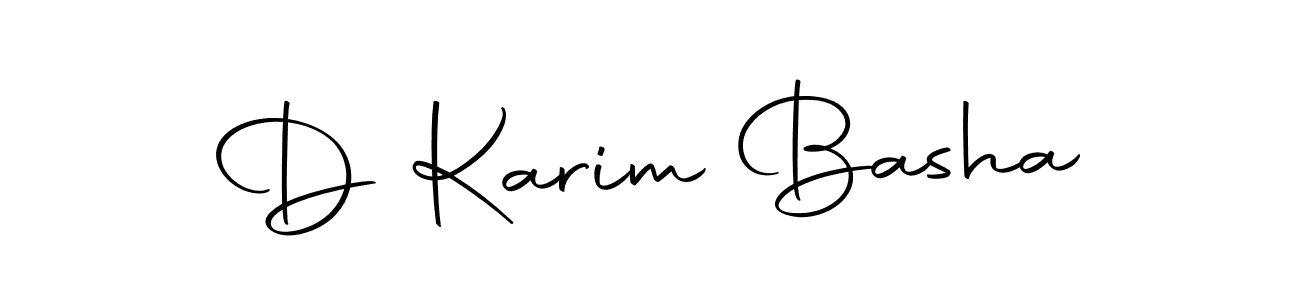 Design your own signature with our free online signature maker. With this signature software, you can create a handwritten (Autography-DOLnW) signature for name D Karim Basha. D Karim Basha signature style 10 images and pictures png