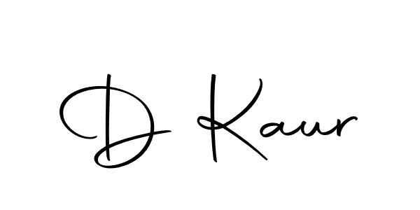 The best way (Autography-DOLnW) to make a short signature is to pick only two or three words in your name. The name D Kaur include a total of six letters. For converting this name. D Kaur signature style 10 images and pictures png