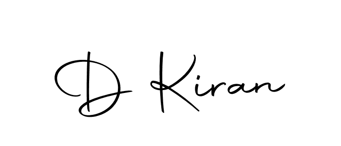 How to make D Kiran signature? Autography-DOLnW is a professional autograph style. Create handwritten signature for D Kiran name. D Kiran signature style 10 images and pictures png