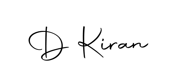 Make a beautiful signature design for name D Kiran. With this signature (Autography-DOLnW) style, you can create a handwritten signature for free. D Kiran signature style 10 images and pictures png