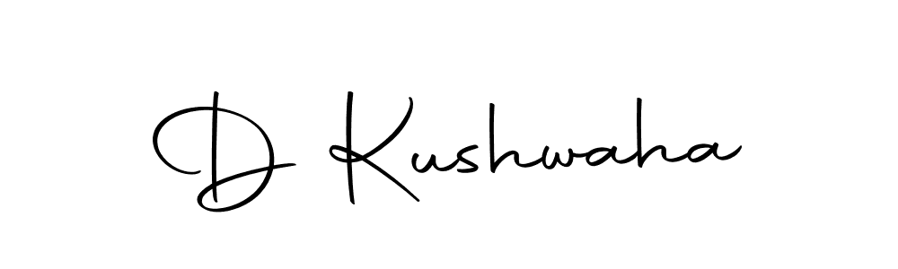 Also we have D Kushwaha name is the best signature style. Create professional handwritten signature collection using Autography-DOLnW autograph style. D Kushwaha signature style 10 images and pictures png