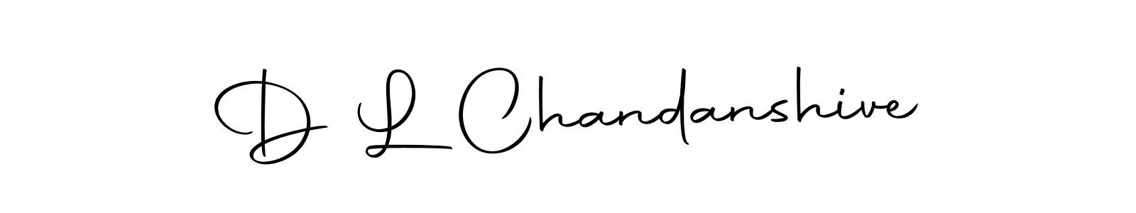 Use a signature maker to create a handwritten signature online. With this signature software, you can design (Autography-DOLnW) your own signature for name D L Chandanshive. D L Chandanshive signature style 10 images and pictures png