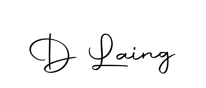 Design your own signature with our free online signature maker. With this signature software, you can create a handwritten (Autography-DOLnW) signature for name D Laing. D Laing signature style 10 images and pictures png