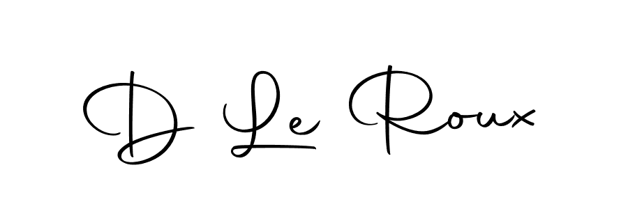 Similarly Autography-DOLnW is the best handwritten signature design. Signature creator online .You can use it as an online autograph creator for name D Le Roux. D Le Roux signature style 10 images and pictures png
