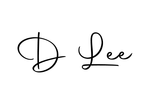 Make a beautiful signature design for name D Lee. With this signature (Autography-DOLnW) style, you can create a handwritten signature for free. D Lee signature style 10 images and pictures png