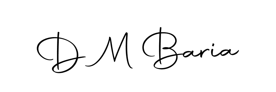 How to make D M Baria name signature. Use Autography-DOLnW style for creating short signs online. This is the latest handwritten sign. D M Baria signature style 10 images and pictures png