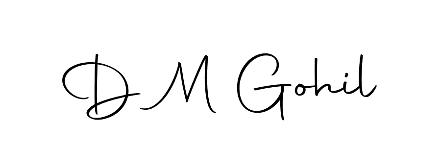 It looks lik you need a new signature style for name D M Gohil. Design unique handwritten (Autography-DOLnW) signature with our free signature maker in just a few clicks. D M Gohil signature style 10 images and pictures png