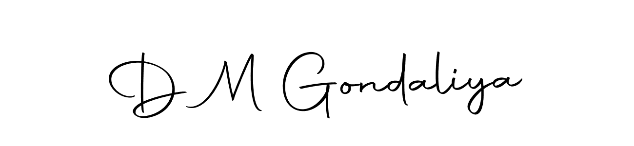 if you are searching for the best signature style for your name D M Gondaliya. so please give up your signature search. here we have designed multiple signature styles  using Autography-DOLnW. D M Gondaliya signature style 10 images and pictures png