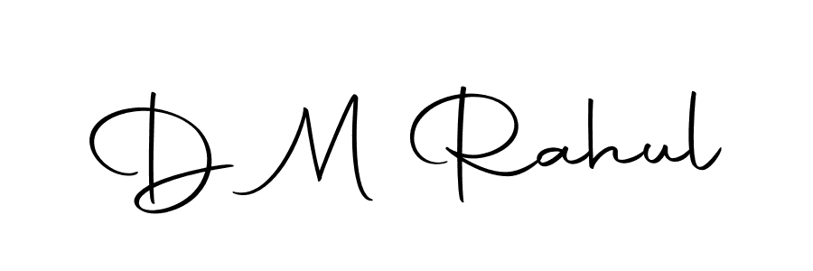 Similarly Autography-DOLnW is the best handwritten signature design. Signature creator online .You can use it as an online autograph creator for name D M Rahul. D M Rahul signature style 10 images and pictures png