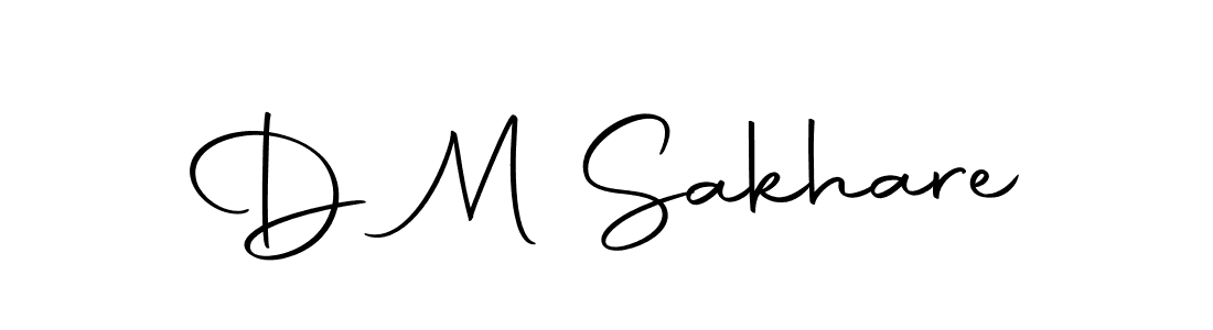 Use a signature maker to create a handwritten signature online. With this signature software, you can design (Autography-DOLnW) your own signature for name D M Sakhare. D M Sakhare signature style 10 images and pictures png