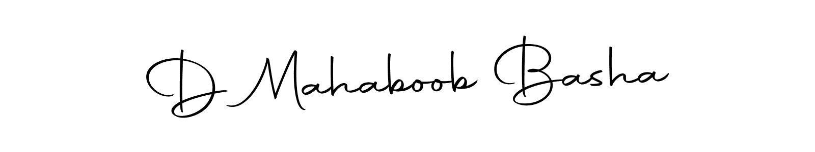 The best way (Autography-DOLnW) to make a short signature is to pick only two or three words in your name. The name D Mahaboob Basha include a total of six letters. For converting this name. D Mahaboob Basha signature style 10 images and pictures png