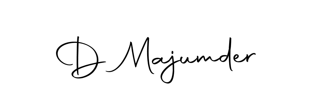 Make a beautiful signature design for name D Majumder. Use this online signature maker to create a handwritten signature for free. D Majumder signature style 10 images and pictures png