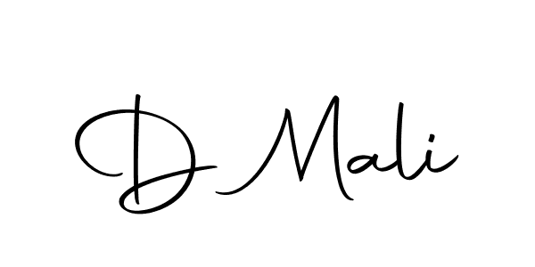 The best way (Autography-DOLnW) to make a short signature is to pick only two or three words in your name. The name D Mali include a total of six letters. For converting this name. D Mali signature style 10 images and pictures png