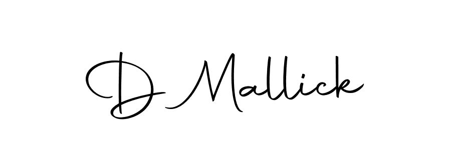 How to make D Mallick signature? Autography-DOLnW is a professional autograph style. Create handwritten signature for D Mallick name. D Mallick signature style 10 images and pictures png