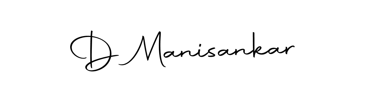 You should practise on your own different ways (Autography-DOLnW) to write your name (D Manisankar) in signature. don't let someone else do it for you. D Manisankar signature style 10 images and pictures png