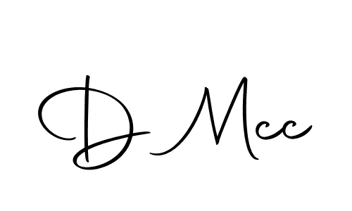 The best way (Autography-DOLnW) to make a short signature is to pick only two or three words in your name. The name D Mcc include a total of six letters. For converting this name. D Mcc signature style 10 images and pictures png