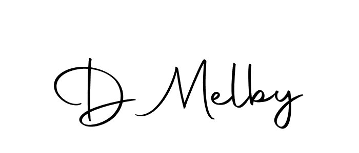 Make a beautiful signature design for name D Melby. Use this online signature maker to create a handwritten signature for free. D Melby signature style 10 images and pictures png