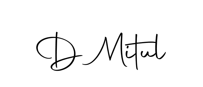 How to make D Mitul name signature. Use Autography-DOLnW style for creating short signs online. This is the latest handwritten sign. D Mitul signature style 10 images and pictures png