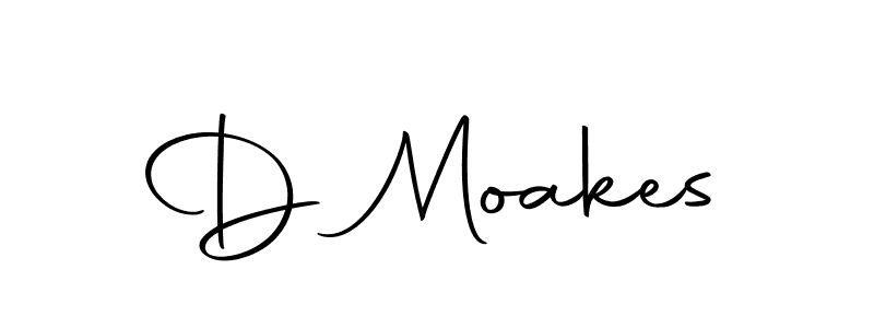 Also we have D Moakes name is the best signature style. Create professional handwritten signature collection using Autography-DOLnW autograph style. D Moakes signature style 10 images and pictures png