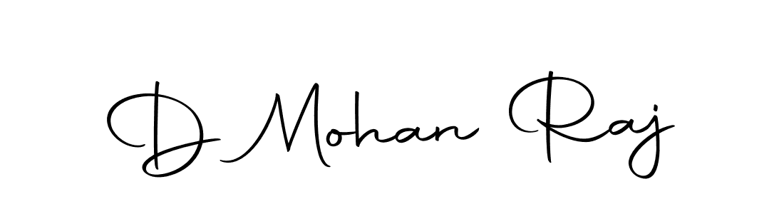 You should practise on your own different ways (Autography-DOLnW) to write your name (D Mohan Raj) in signature. don't let someone else do it for you. D Mohan Raj signature style 10 images and pictures png