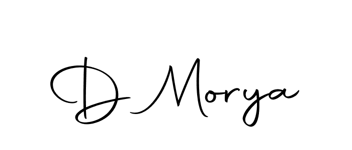 Use a signature maker to create a handwritten signature online. With this signature software, you can design (Autography-DOLnW) your own signature for name D Morya. D Morya signature style 10 images and pictures png