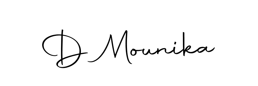 You can use this online signature creator to create a handwritten signature for the name D Mounika. This is the best online autograph maker. D Mounika signature style 10 images and pictures png