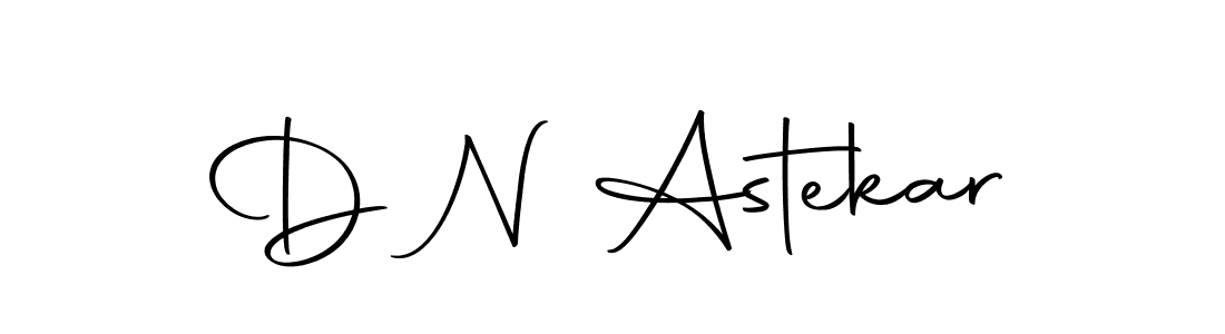 Make a beautiful signature design for name D N Astekar. Use this online signature maker to create a handwritten signature for free. D N Astekar signature style 10 images and pictures png