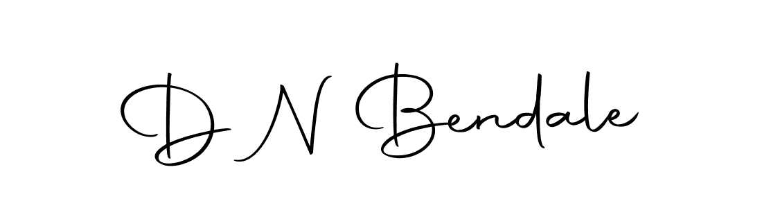 Make a beautiful signature design for name D N Bendale. Use this online signature maker to create a handwritten signature for free. D N Bendale signature style 10 images and pictures png