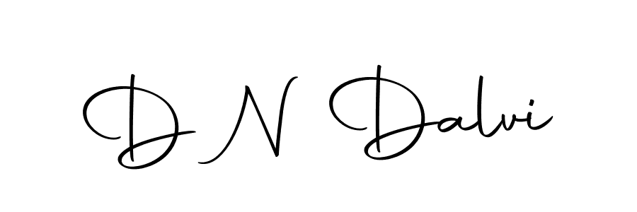 Design your own signature with our free online signature maker. With this signature software, you can create a handwritten (Autography-DOLnW) signature for name D N Dalvi. D N Dalvi signature style 10 images and pictures png