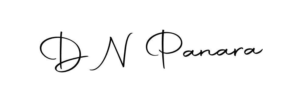 Create a beautiful signature design for name D N Panara. With this signature (Autography-DOLnW) fonts, you can make a handwritten signature for free. D N Panara signature style 10 images and pictures png