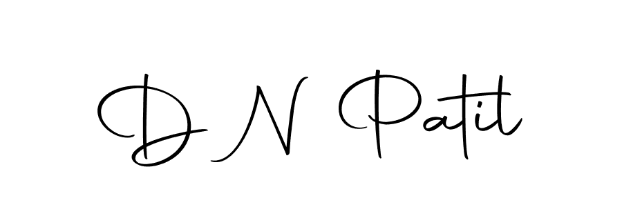 You should practise on your own different ways (Autography-DOLnW) to write your name (D N Patil) in signature. don't let someone else do it for you. D N Patil signature style 10 images and pictures png