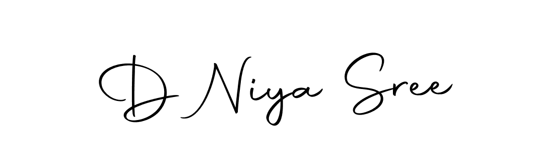 Similarly Autography-DOLnW is the best handwritten signature design. Signature creator online .You can use it as an online autograph creator for name D Niya Sree. D Niya Sree signature style 10 images and pictures png