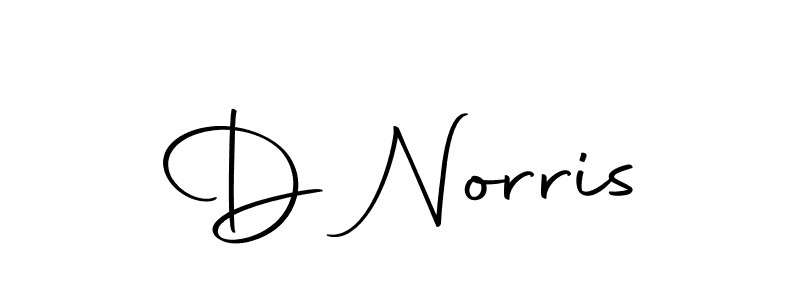 You should practise on your own different ways (Autography-DOLnW) to write your name (D Norris) in signature. don't let someone else do it for you. D Norris signature style 10 images and pictures png