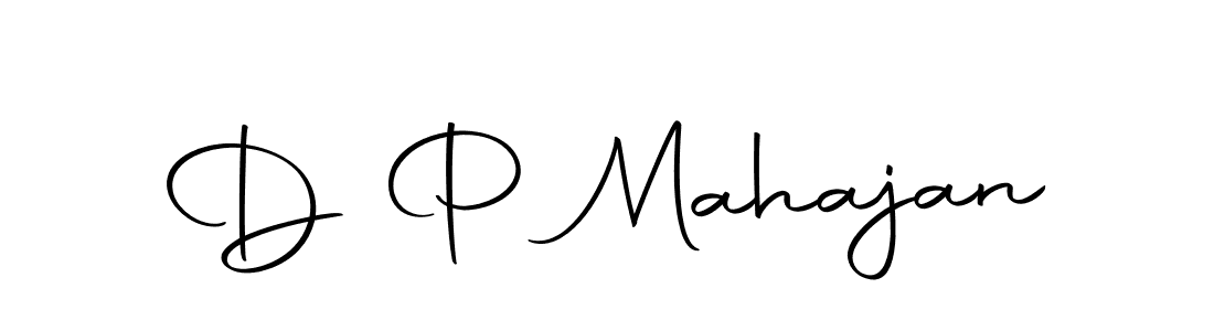 How to make D P Mahajan signature? Autography-DOLnW is a professional autograph style. Create handwritten signature for D P Mahajan name. D P Mahajan signature style 10 images and pictures png