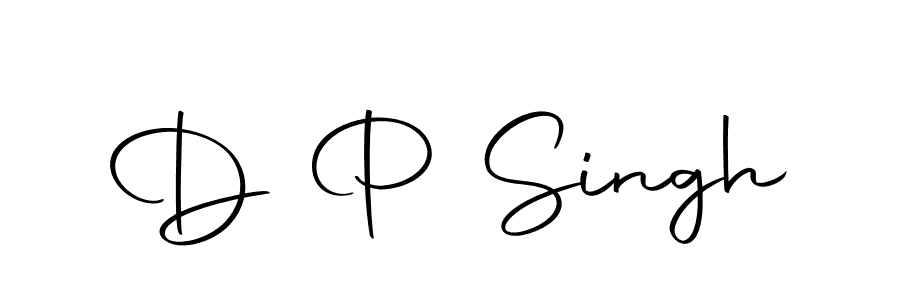 You should practise on your own different ways (Autography-DOLnW) to write your name (D P Singh) in signature. don't let someone else do it for you. D P Singh signature style 10 images and pictures png