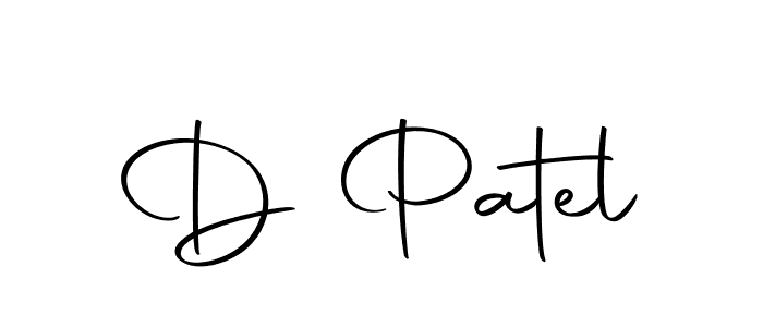 Also we have D Patel name is the best signature style. Create professional handwritten signature collection using Autography-DOLnW autograph style. D Patel signature style 10 images and pictures png
