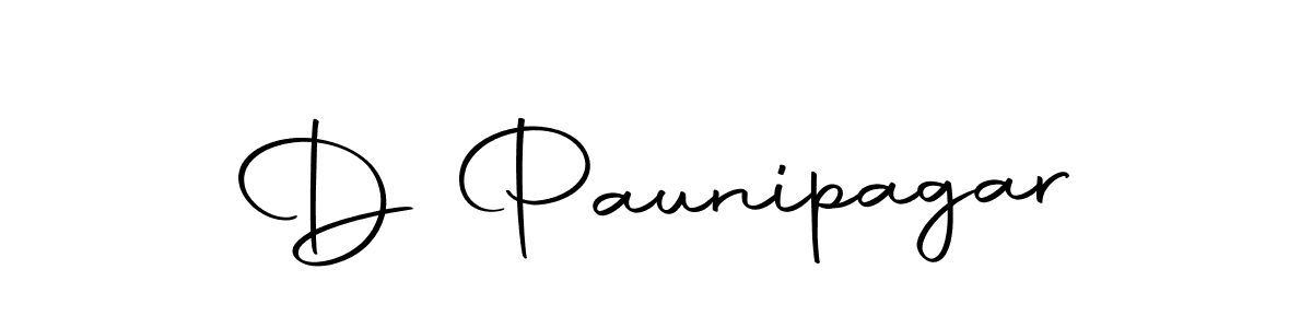 D Paunipagar stylish signature style. Best Handwritten Sign (Autography-DOLnW) for my name. Handwritten Signature Collection Ideas for my name D Paunipagar. D Paunipagar signature style 10 images and pictures png