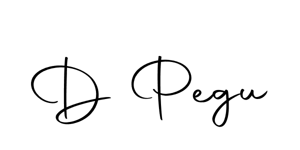 The best way (Autography-DOLnW) to make a short signature is to pick only two or three words in your name. The name D Pegu include a total of six letters. For converting this name. D Pegu signature style 10 images and pictures png